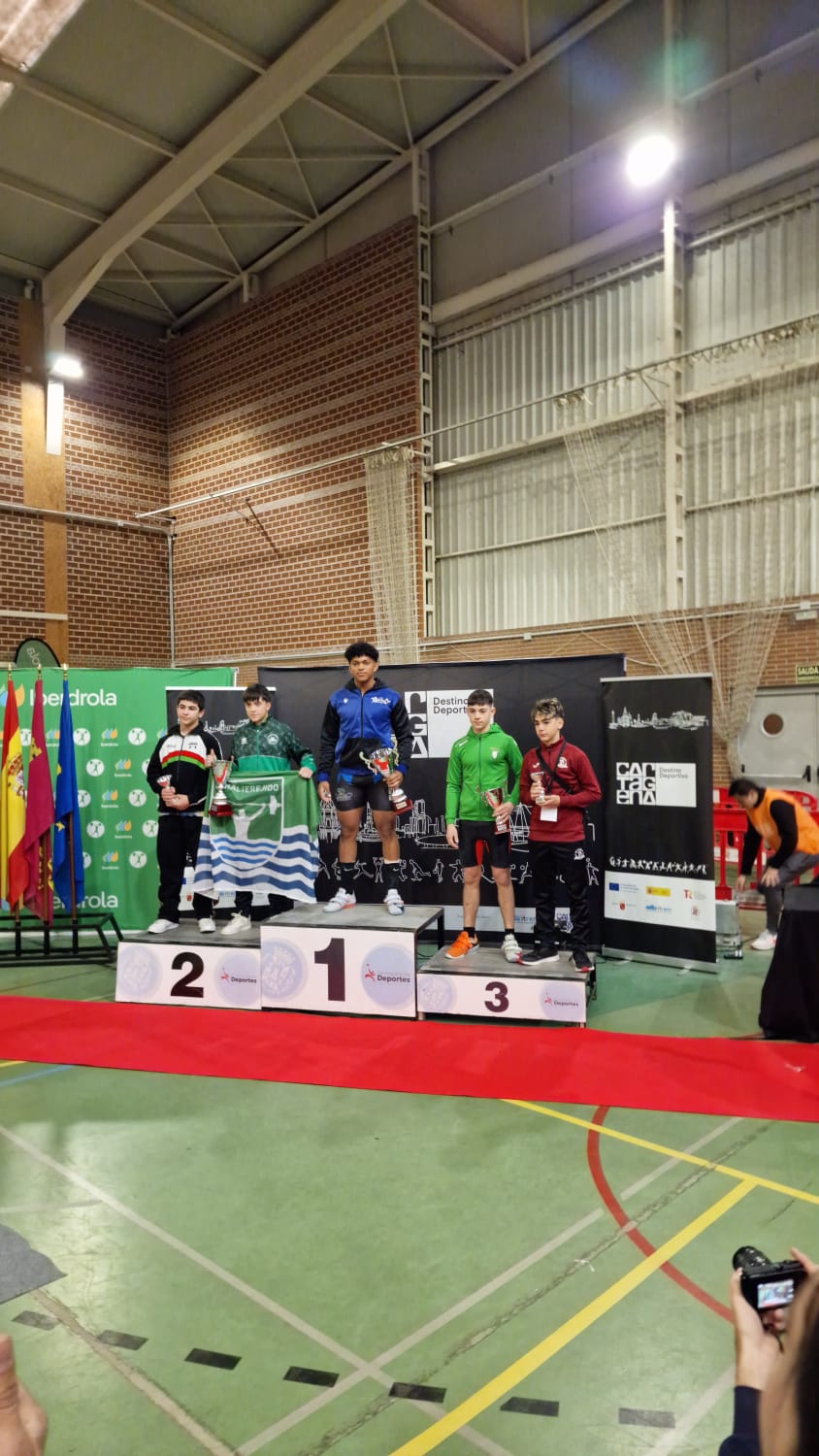 Aitor García se colgó el bronce en la Copa de España Sub-15